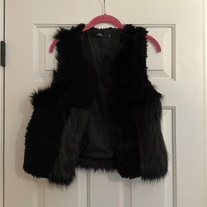 BKE Boutique Faux Fur Vest